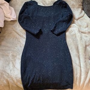 Dark Blue Dress perfect for date night!!!